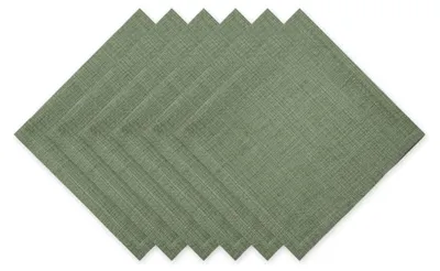 Stoffservietten-Set, 6 Stk., 51x51 cm, Artischockengrün, Baumwolle