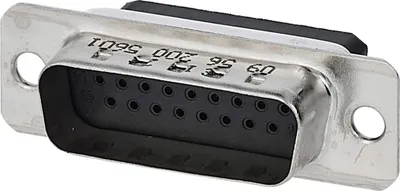 Produktbild von HARTING D-Sub Stifteinsatz (M) High Density (HD) passend für D-Sub Gehäuse Baugröße 15 26-polig Crimpanschluss - 1