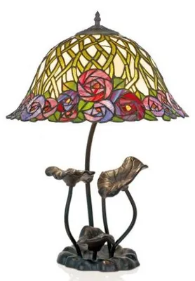 Immagine prodotto di Lampada da tavolo Tiffany ROSES 64*Ø40