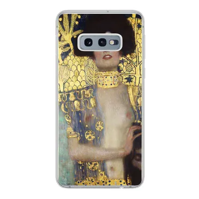 Produktbild von MuchoWow® Handyhülle Schutzhülle Hülle für Samsung Galaxy S10e Judith - Gustav Klimt Silikon Softcase Handy Hülle - Handy