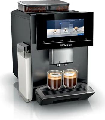 Produktbild von Siemens TQ907DF5, Espressomaschine, 2,3 l, Kaffeebohnen, Eingebautes Mahlwerk, 1500 W, Schwarz