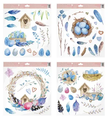 Image de Autocollant pour fenêtre avec cabine, 30 x 33,5 cm, 1 pièce (assortiment)