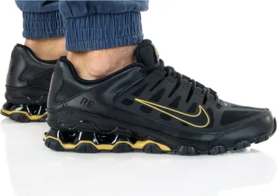 Produktbild von Nike REAX 8 TR Mesh - Herren Sneakers Schuhe Schwarz-Gold 621716-020 , EU 44 US 10