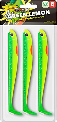 Produktbild von Lieblingsköder 15cm (3Stk) Green Lemon