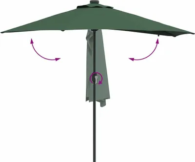 Immagine prodotto di Ombrello da giardino Verde 294 x 150 x 223 cm