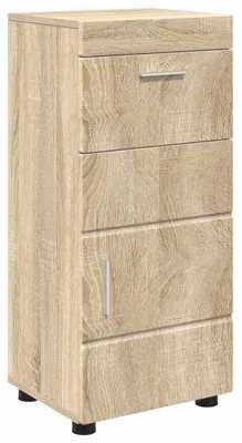 Obrázek produktu pro vidaXL Koupelnová skříňka TULUM Sonoma dub 37 x 31,5 x 82 cm