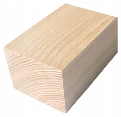 Obrázek produktu pro Noha nábytku z jasanového dřeva, 10 cm, dřevěná noha 55 x 45 mm