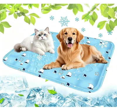 Immagine prodotto di Tappetino refrigerante per cani con gel, 60 x 90 cm