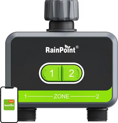 Image de RainPoint 2-zone irrigation controller with app