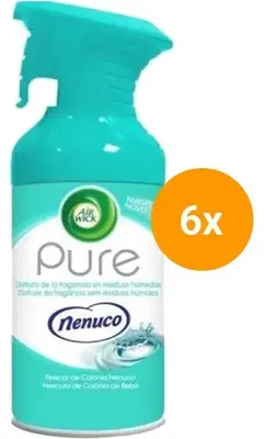 Produktbild von Air Wick Pure Nenuco Raumspray – 6er-Vorteilspackung à 250 ml