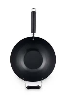 Obrázok produktu pre Ken Hom wok z uhlíkovej ocele s nepriľnavým povrchom/rukoväť z fenolovej živice Ø 31 cm