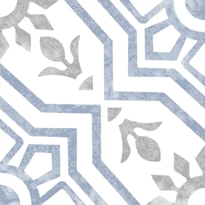 Produktbild von Bodenfliese Feinsteinzeug Stratfort 20 x 20 cm blau-grau