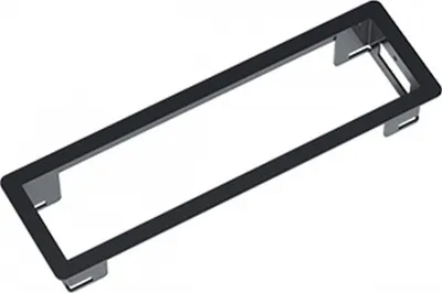Produktbild von BACHMANN POWER FRAME Einbaurahmen Small 3-fach, schwarz