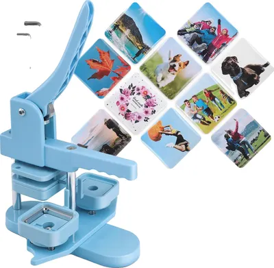 Productafbeelding van Knopenmaakset, bevat 100 speldjes, gebruiksvriendelijk, blauw