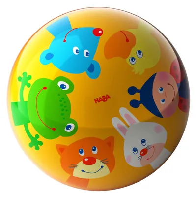 Produktbild von HABA Kleinkindwelt Ball Ball Tierfreunde 14 cm Ø Spielball 2012753001