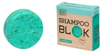 Productafbeelding van Blokzeep Shampoo Bar Eucalyptus 60 gram