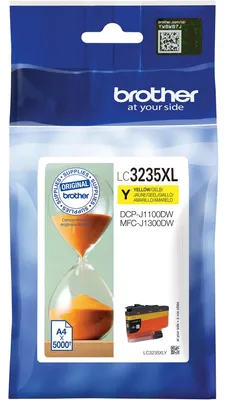 Produktbild von Brother LC3235XLY - Hohe Ergiebigkeit - Gelb - original - Tintenpatrone - für Brother DCP-J1100DW, MFC-J1300DW