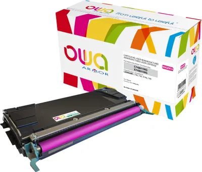Image de Cartouche de toner remanufacturée OWA Magenta
