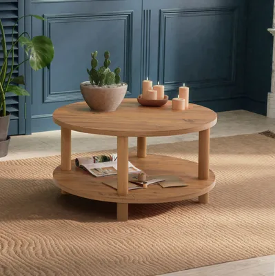 Produktbild von Skye Decor, Roby, Couchtische, Atlantische Kiefer, 70 x 43,7 x 70 cm