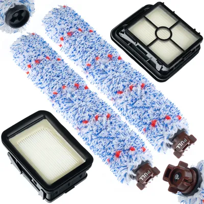 Image de Rosfix 2 Filtres + 2 Rouleaux pour Aspirateurs Bissell / CrossWave 1866 1868F 1785 17132