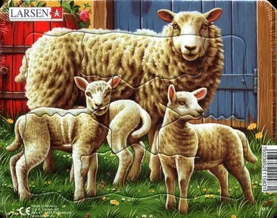 Image de Puzzle 7 pièces animaux de la ferme