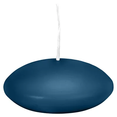Produktbild von Schwimmkerzen Petrol Blau 40 x Ø 80 mm, 8 Stück