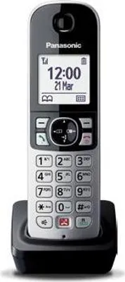 Immagine prodotto di Panasonic KX-TGA685EXB Telefono DECT Cordless Nero per Anziani con Display 1.8"