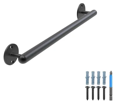 Immagine prodotto di Solidchoice - Staffa a muro in acciaio per scale, con maniglia antiscivolo