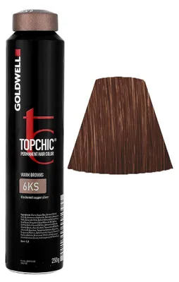 Produktbild von Goldwell Topchic The Browns, Braun, 6KS, Blackened Copper Silver, Unisex, 250 ml, Alle Haare