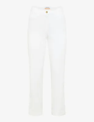 Immagine prodotto di RAPHAELA di BRAX LORELLA: Pantaloni chino da donna, colore bianco – Vestibilità slim