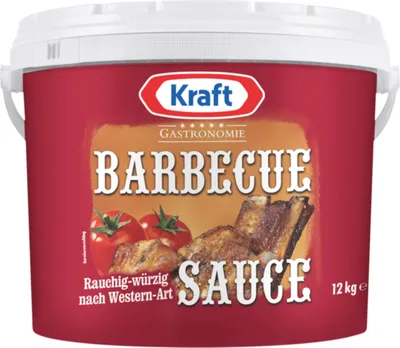 Obrázok produktu pre Kraft BBQ Barbecue omáčka dymová pikantná westernová 12000g