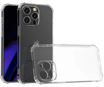 Image de Coque de protection en TPU anti-chocs pour Apple iPhone 15 Pro Max, transparente