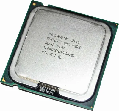 Produktbild von PC-CPU Intel Pentium E2160, 1,80 GHz, Sockel LGA775, Prozessor für Computer
