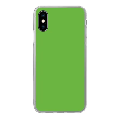 Obrázok produktu pre Kryt mobilného telefónu pre Apple iPhone X/10 Zelená - Vzory - Farby Silikónové mäkké puzdro