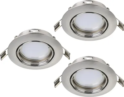 Produktbild von EGLO Peneto, Strahler Oberflächenbeleuchtung, Nicht austauschbare(s) Leuchtmittel, LED, 5 W, 3000 K, Nickel