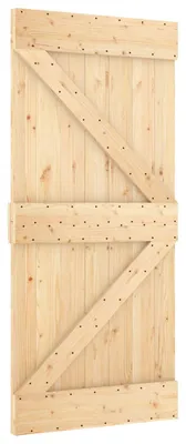Obrázok produktu pre Dvere vidaXL NARVIK prírodná farba 95 x 210 cm z masívneho borovicového dreva