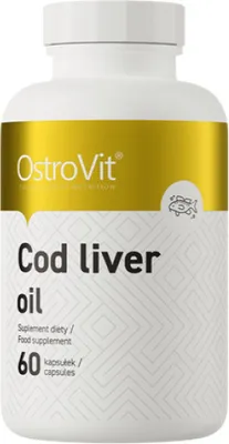 Zdjęcie produktu dla OstroVit | Olej z wtroby dorsza 500 mg
