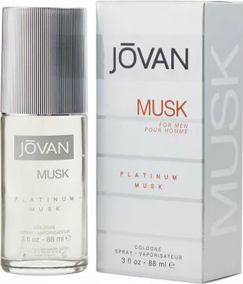 Immagine prodotto di Jovan Musk Platinum Musk colonia per uomo 88 ml