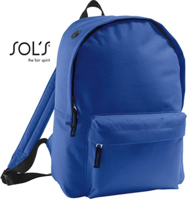 Produktbild von SOLs Bags 70100 | Backpack Rider Rucksack | 14 x 28 x 40 cm - Farbe: Royal Blue - Größe: 14 x 28 x 40 cm