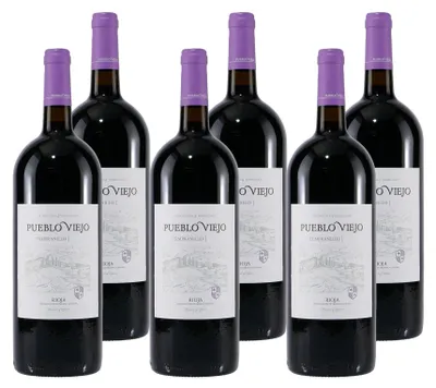 Produktbild von Pueblo Viejo Tempranillo DOC -trocken- (6 x 1,5L)