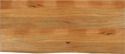Produktbild von CLORIS Tischplatte mit Baumkante 140x60x2,5 cm Massivholz Mango - Tischplatten 370553