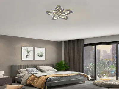Obrázok produktu pre LED stropný luster + diaľkový ovládač 100W - J3336/CH
