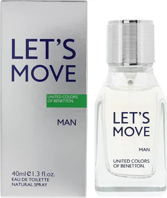 Produktbild von Benetton Let's Move Eau de Toilette für Herren 40 ml