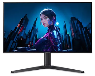 Produktbild von Acer Predator X27 QD-OLED X27UF5bmiippruzx, 67,3 cm (26.5"), 2560 x 1440 Pixel, Quad HD, QD-OLED, 0,03 ms, Schwarz