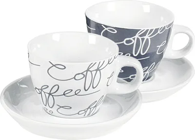 Immagine prodotto di Set di tazze per espresso Ritzenhoff e Breker Cornello grigio 4 pezzi