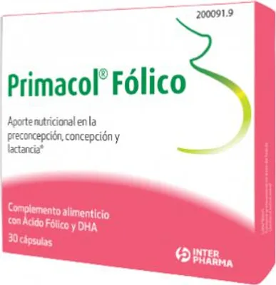 Produktbild von Interpharma Primacol Folic 30 Kapseln