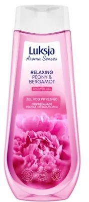 Immagine prodotto di Luksja Gel doccia aromatico alla peonia e al bergamotto - 500 ml Per una lussuosa esperienza di pulizia