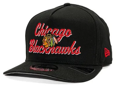 Produktbild von Basecap New Era - NHL Chainstitch 9FIFTY A-Frame - Chicago Blackhawks - Black