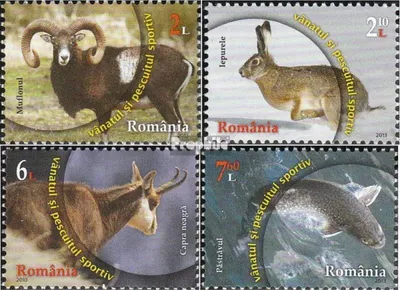 Produktbild von Briefmarken Rumänien 2013 Mi 6726-6729 (kompl.Ausg.) postfrisch Jagd und Sportfischerei