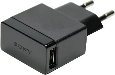 Produktbild von Original Sony Mobile EP880 Schwarz Ladeadapter für Sony Xperia Z2 Netzteil Ladegerät Aufladegerät Aufladekopf Charger 1500mah + gratis Emiro Bildschirm Reinigungspad